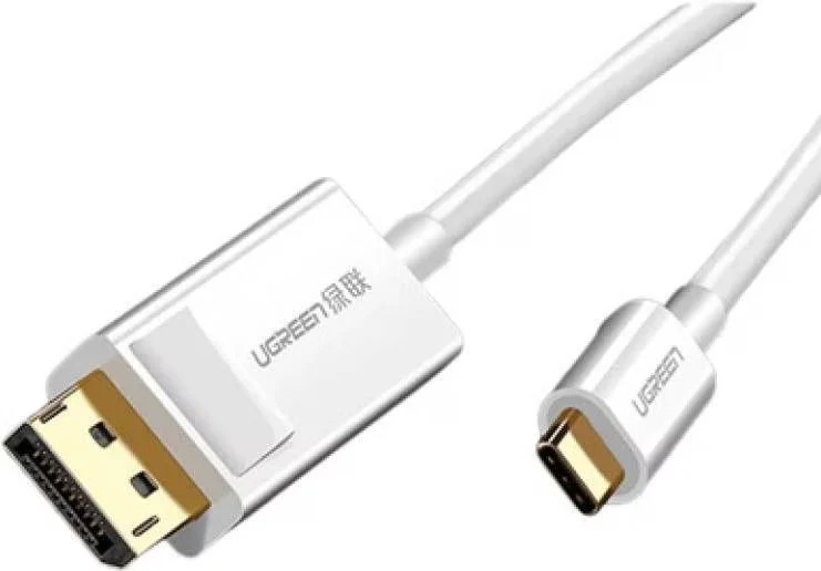 UGREEN MM139 USB Type C to DP Cable 1.5m (White) - Image 6
