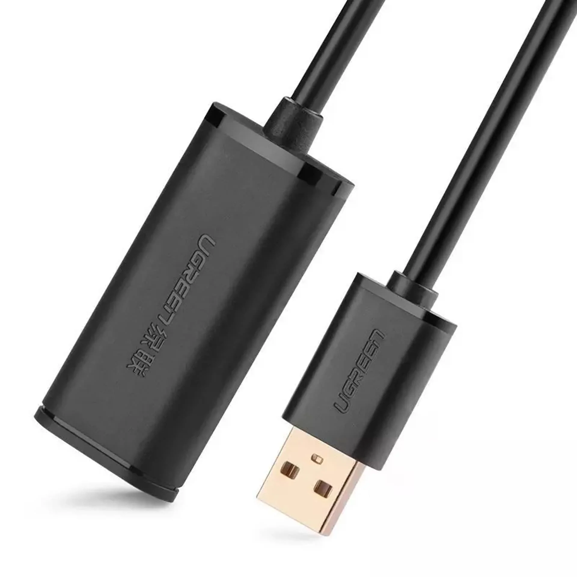 UGREEN US121 USB 2.0 Active Extension Cable with Chipset 5m (Black) - Image 4