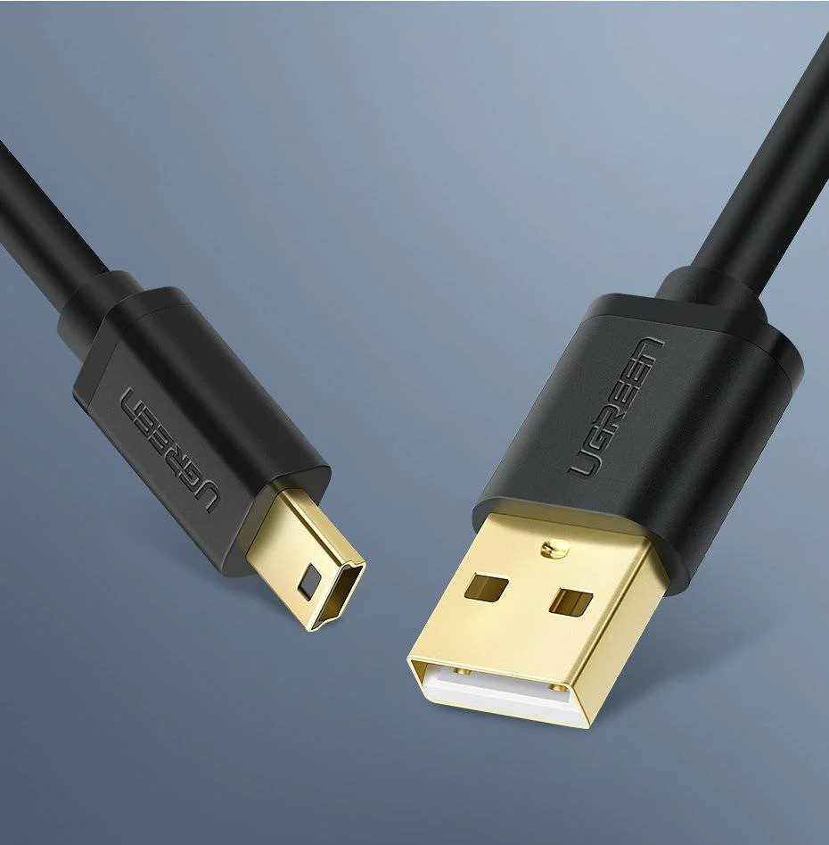 UGREEN US132 USB 2.0 A Male To Mini USB 5Pin Male Cable 2M - Image 4