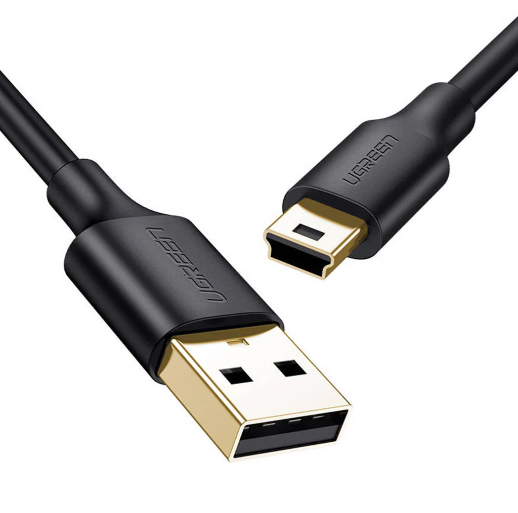 UGREEN US132 USB 2.0 A Male To Mini USB 5Pin Male Cable 3M