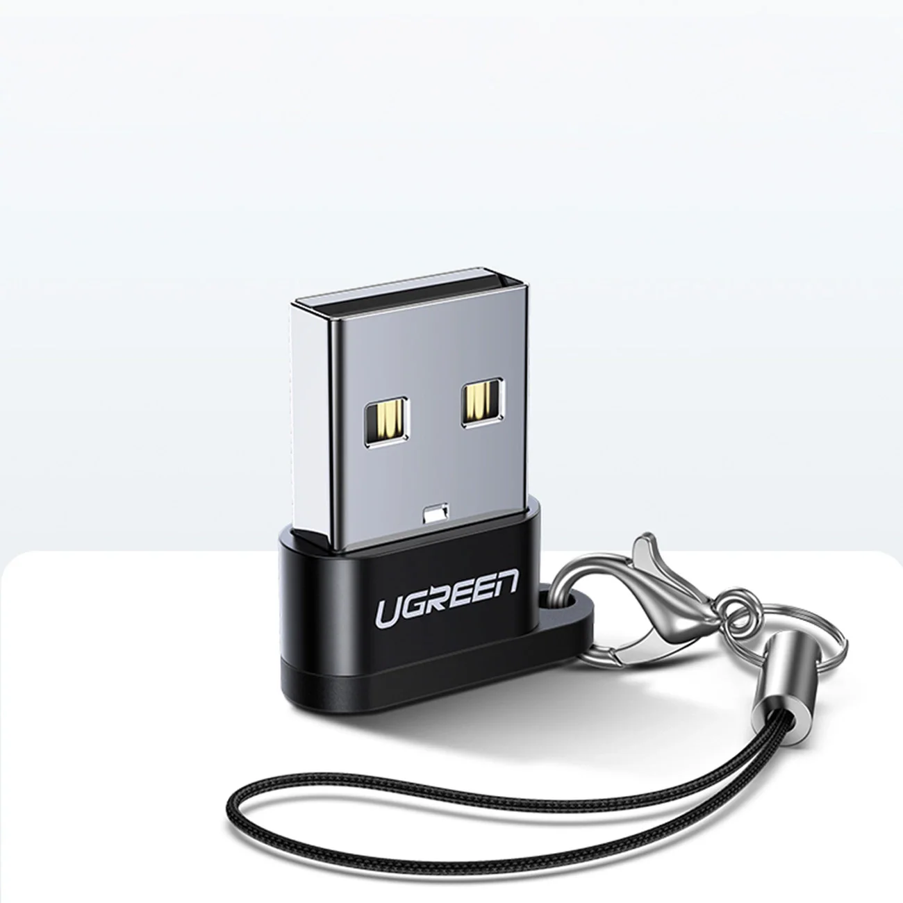 UGREEN US280 USB A Male to USB-C Female Adapter (Black) - Image 2