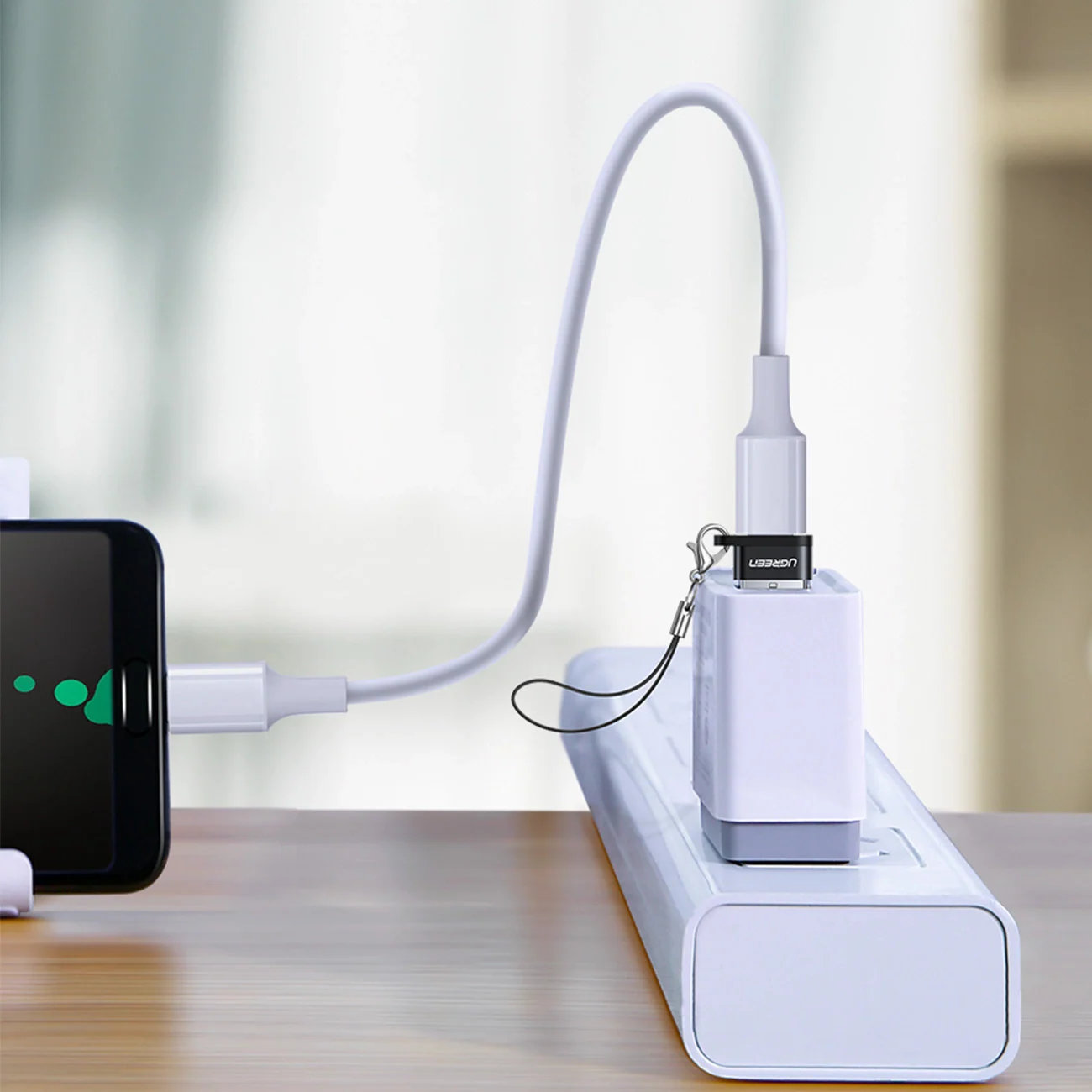 UGREEN US280 USB A Male to USB-C Female Adapter (Black) - Image 7