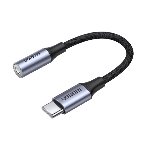 UGREEN USB-C to 3.5mm M/F Cable Aluminum Shell - Image 2