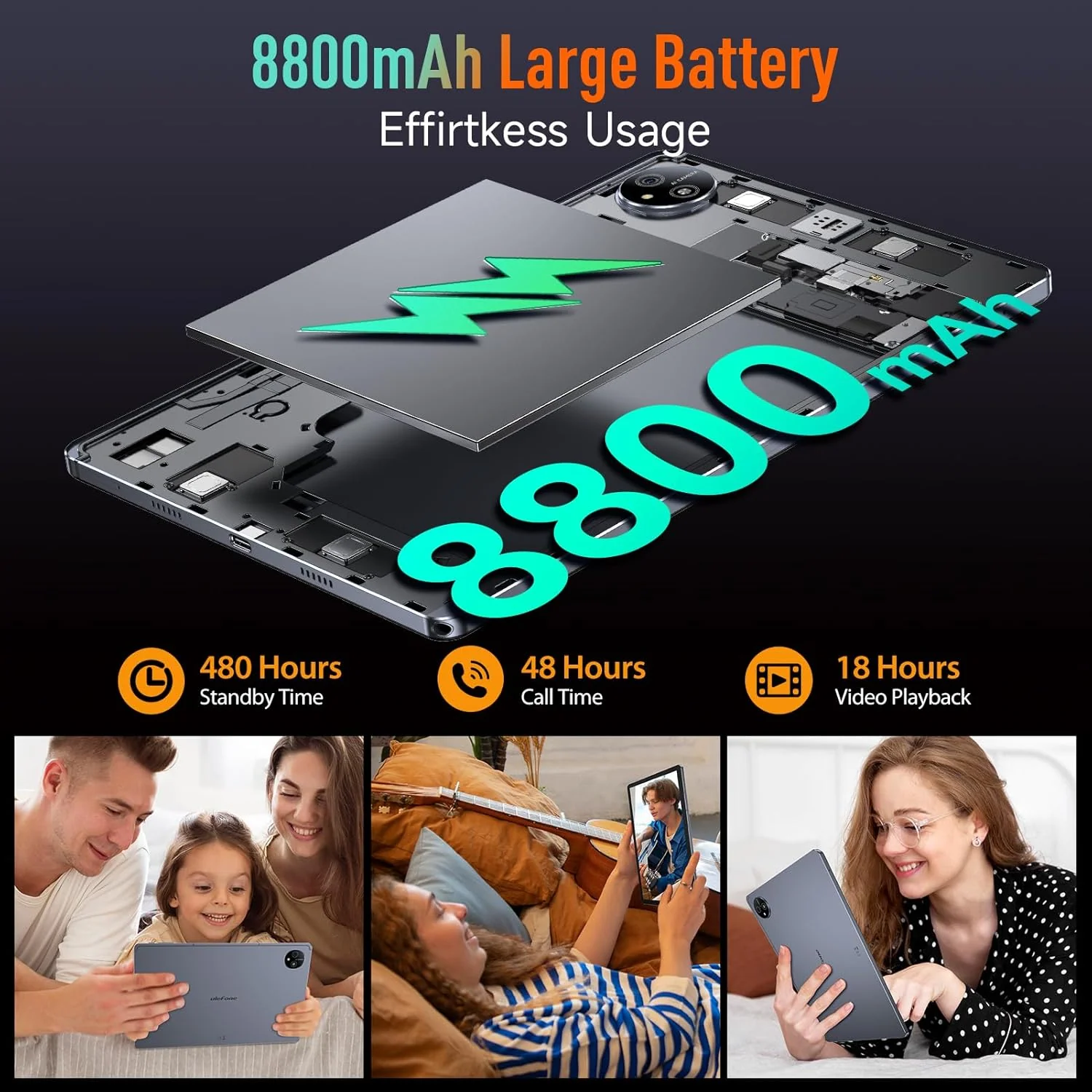Ulefone Tab A11 Pro 4G Mediatek LTE-TDD & LTE-FDD 256GB - Image 3