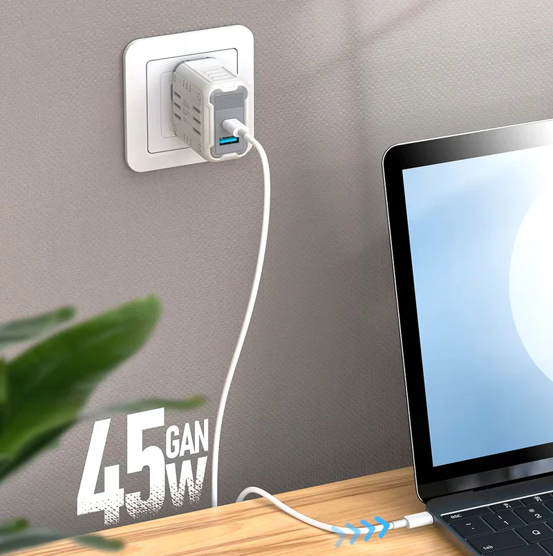 VFAN E10 20W ULTRA FAST CHARGER USB-C TO USB-C - Image 3