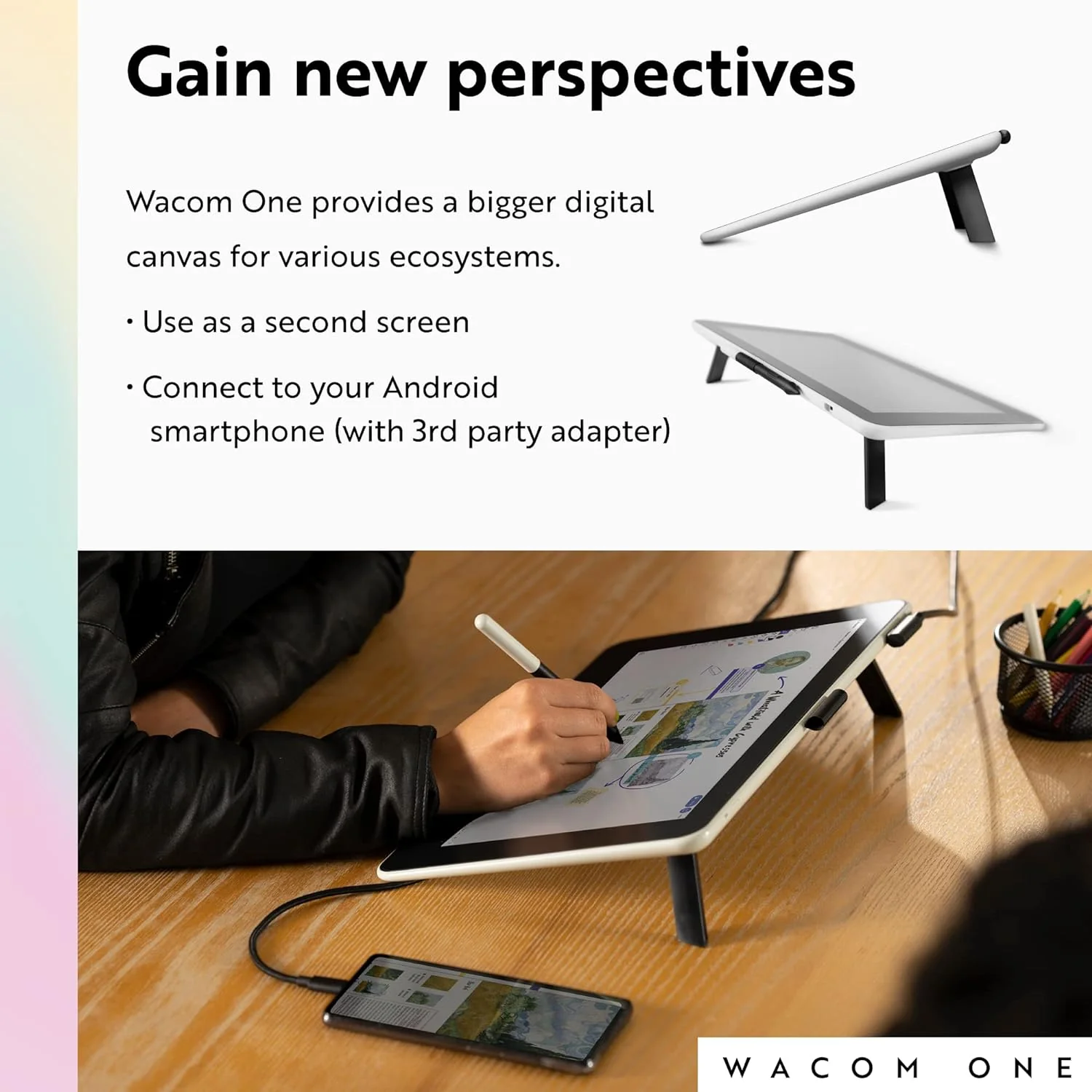 Wacom One 13 Creative Pen Display Drawing Tablet 13.3" - Image 4