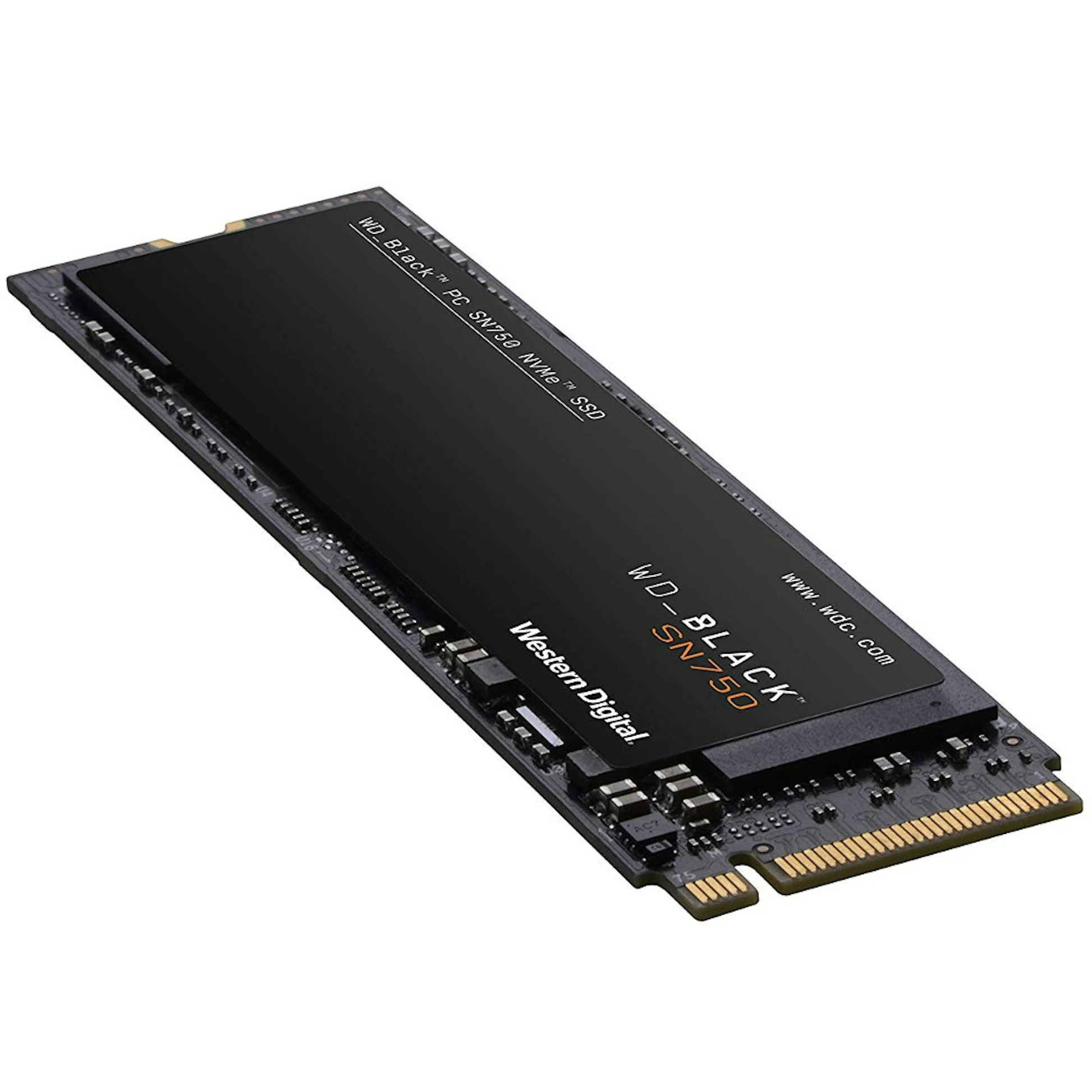 WD BLACK 2TB SN750 NVMe Internal Gaming SSD - Gen3 PCIe, M.2 2280 , Up to 3,400 MB/s