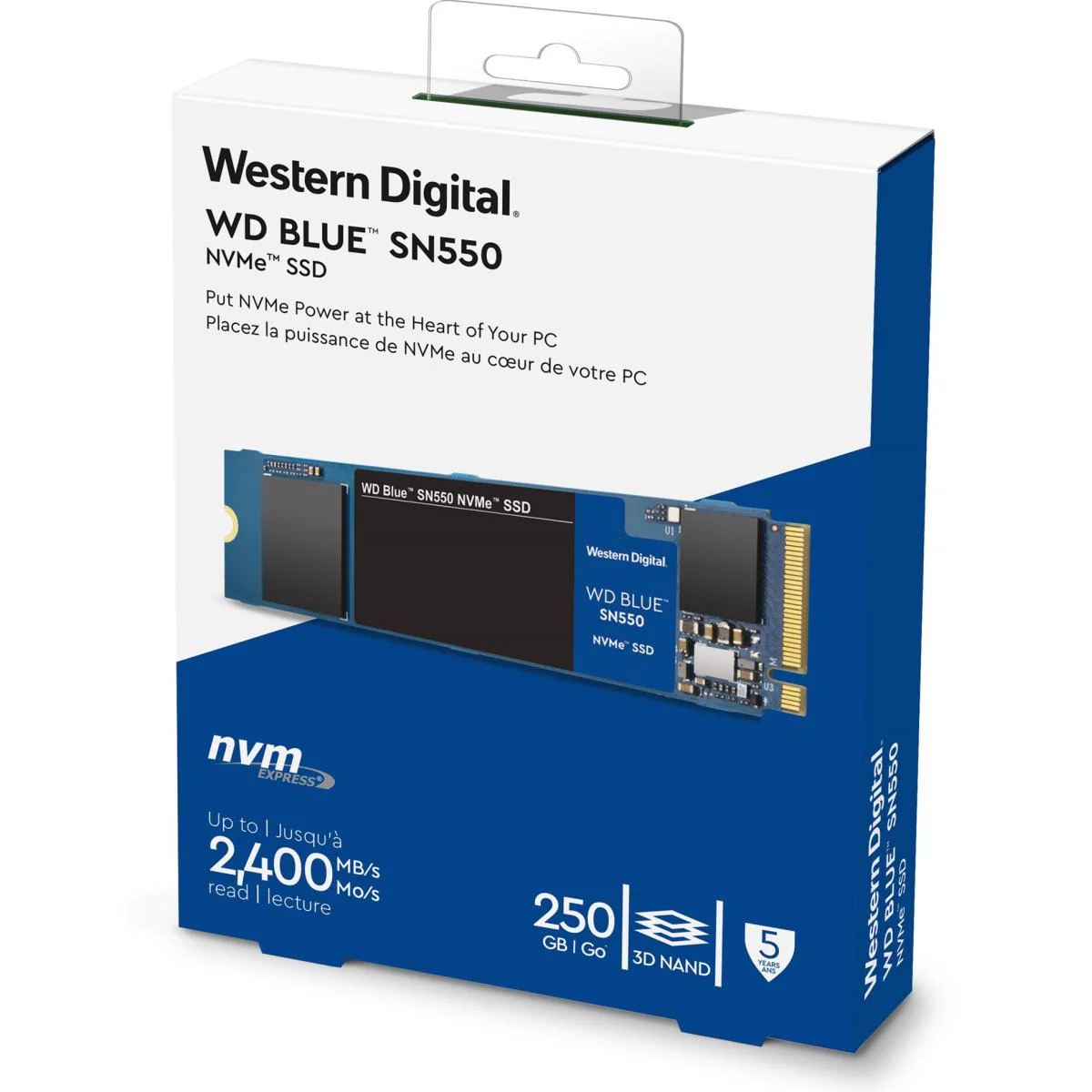 Western Digital Blue SN550 250GB M.2 Internal SSD - Image 3