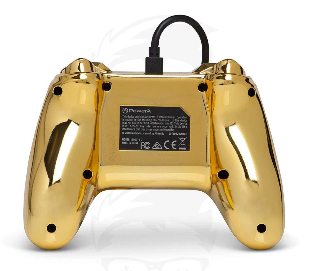 Wired Controller Chrome Gold Mario - Switch - Image 3