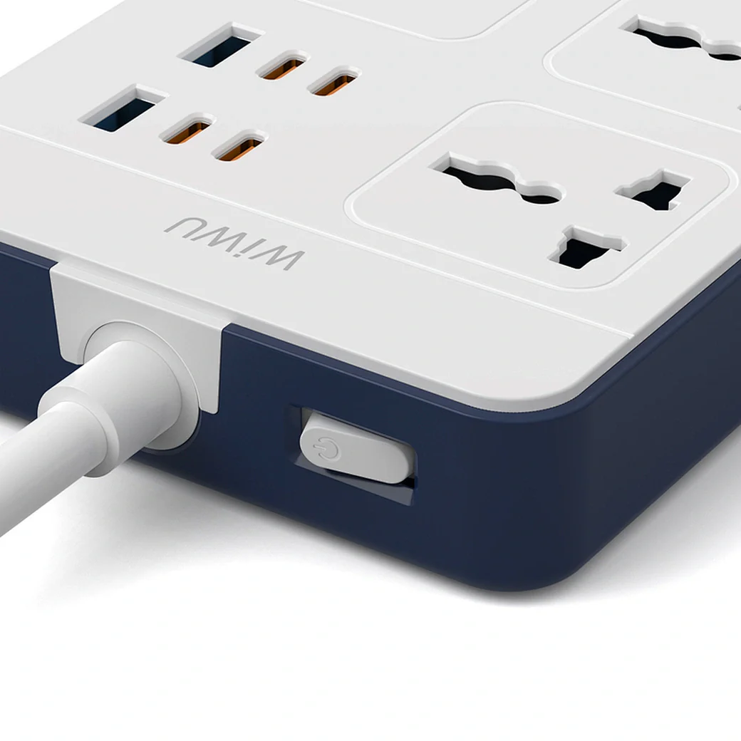 WIWU 11 IN 1 Power Strips CHARGING STATION 2500W - Image 4