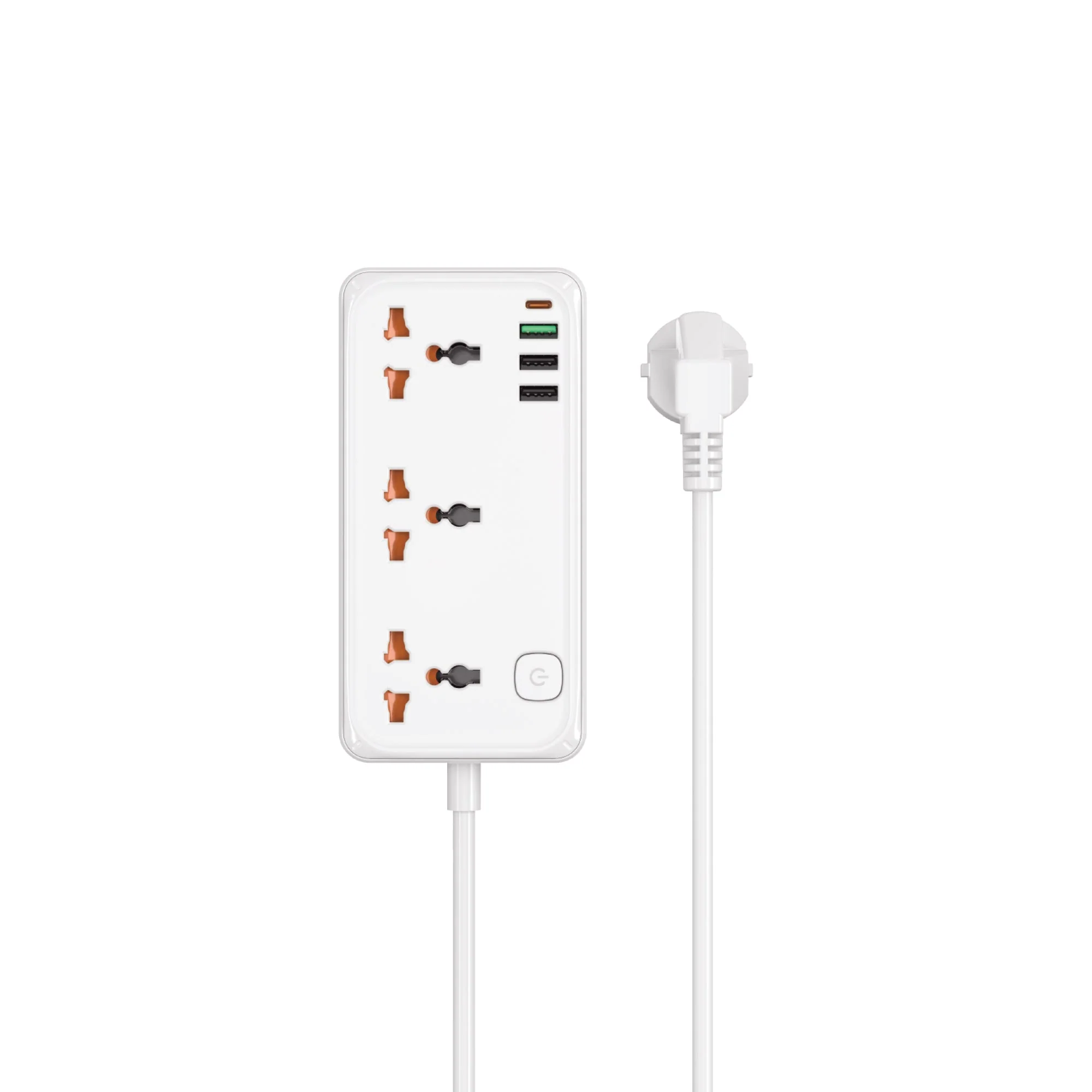 WIWU Wi-S005 EU 30W Cube Multiple Function GaN Power Strip 1C3A+3 sockets - Image 5