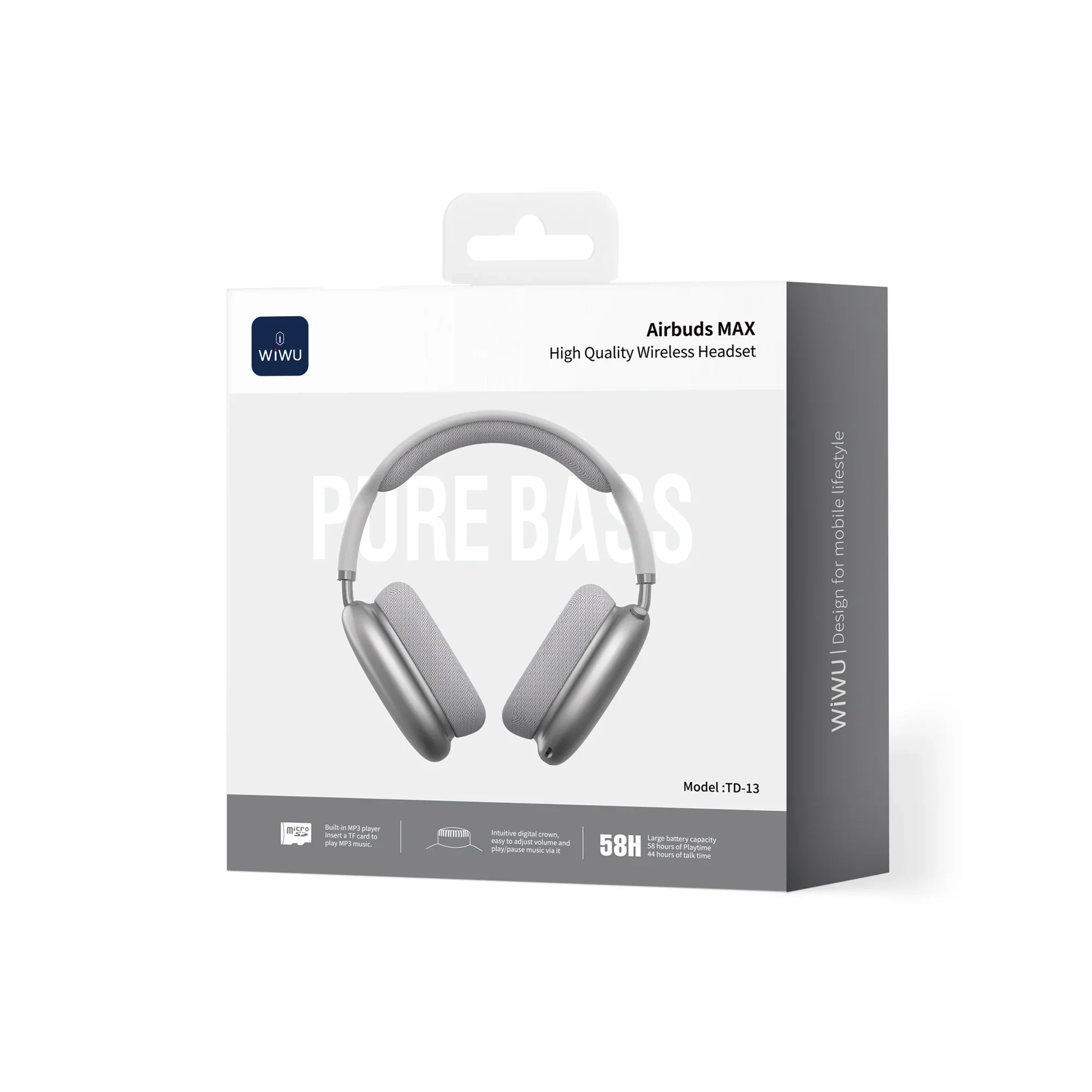 WIWU Airbuds MAX Headset TD-13 - Image 8