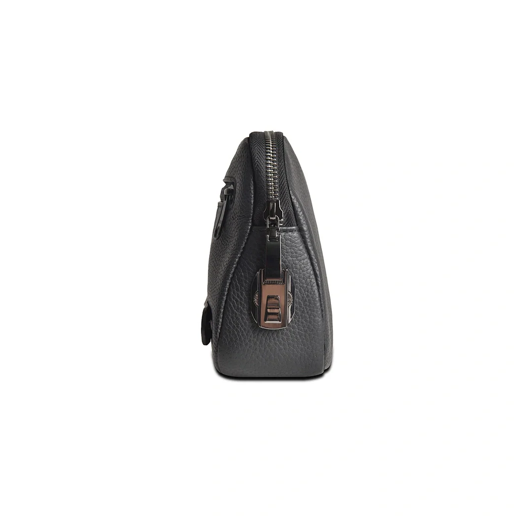 WIWU ALPHA Fingerint Lock Clutch Bag - Black - Image 4