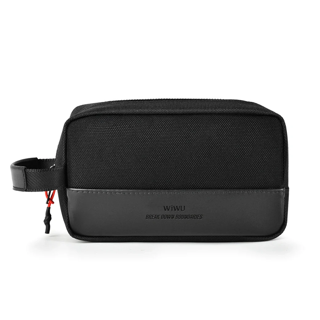 WIWU Essen Travel Organizer Pouch – Compact & Water-Resistant - Black - Image 6