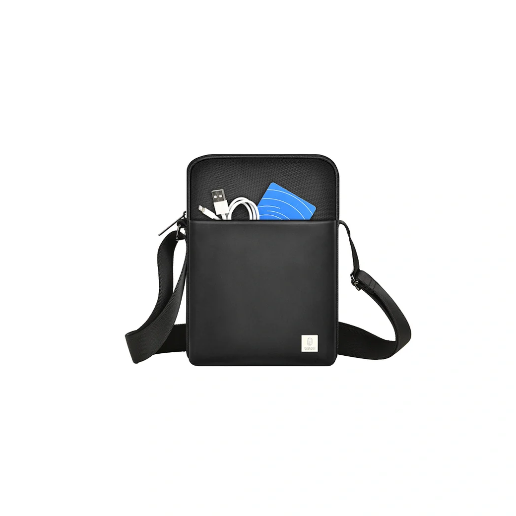 WIWU Hali Sling Shoulder Bag - Black - Image 2