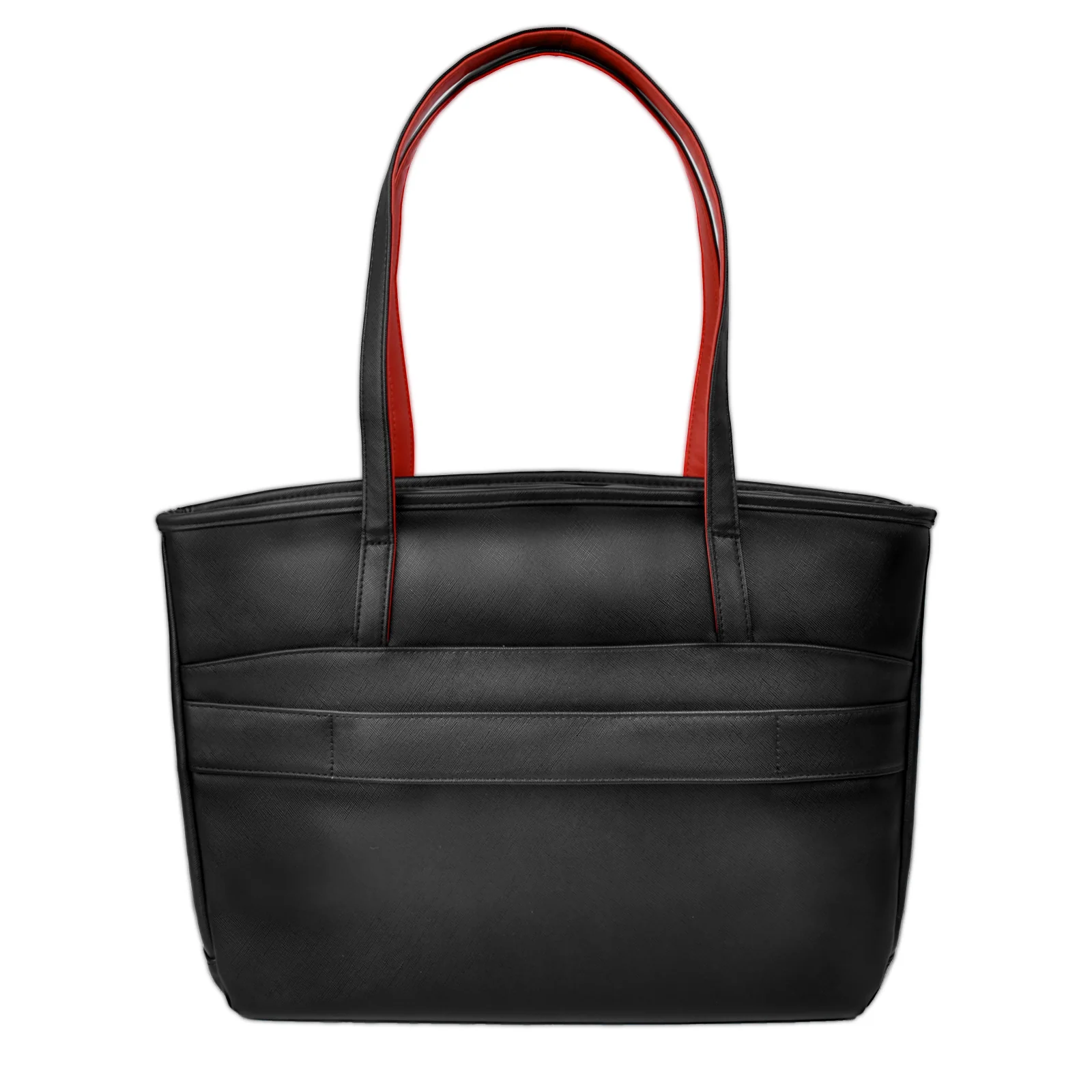 WIWU Pura Leather Tote Bag - Black - Image 3