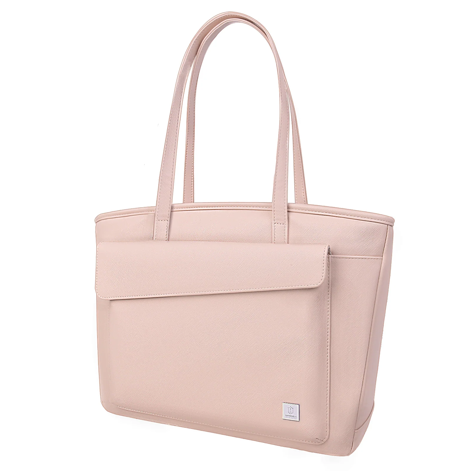 WIWU Pura Leather Tote Bag - Ivory - Image 2