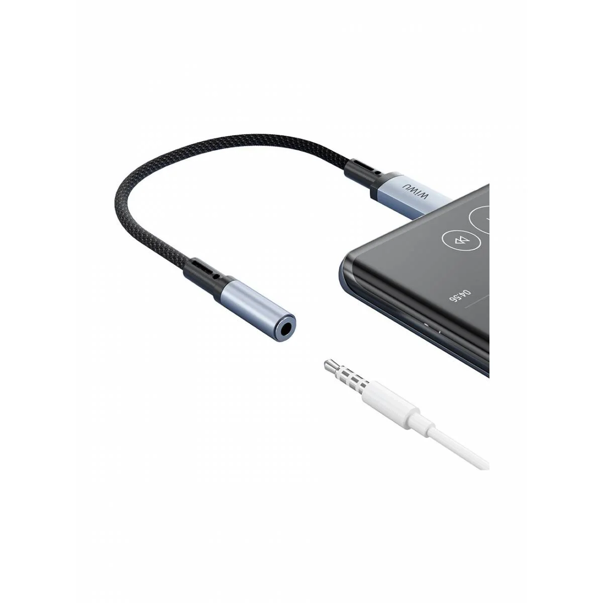 WIWU Wi-C047L Legend Series iPhone Converter - Black - Image 2