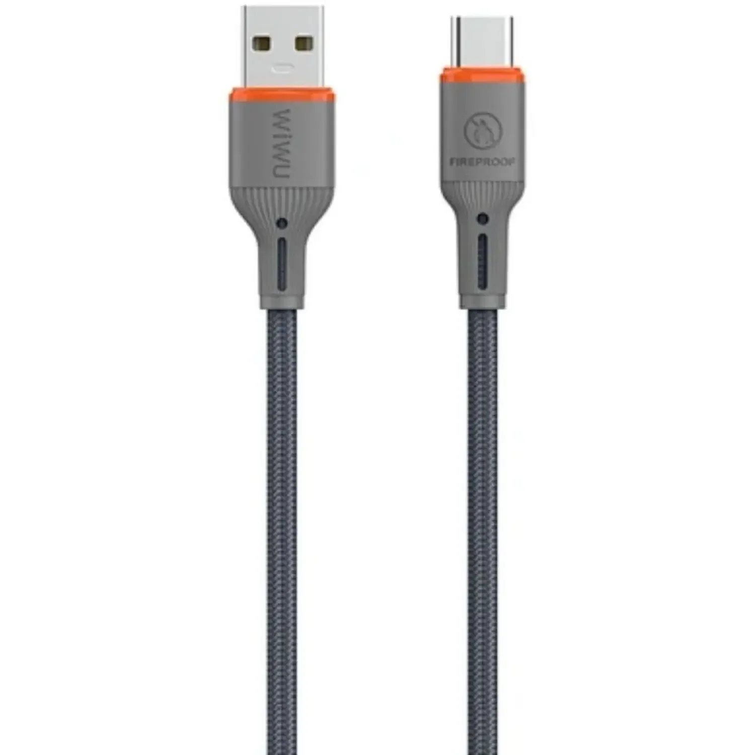 WIWU Wi-C096 FlameGuard USB-A to USB-C Cable - Image 3