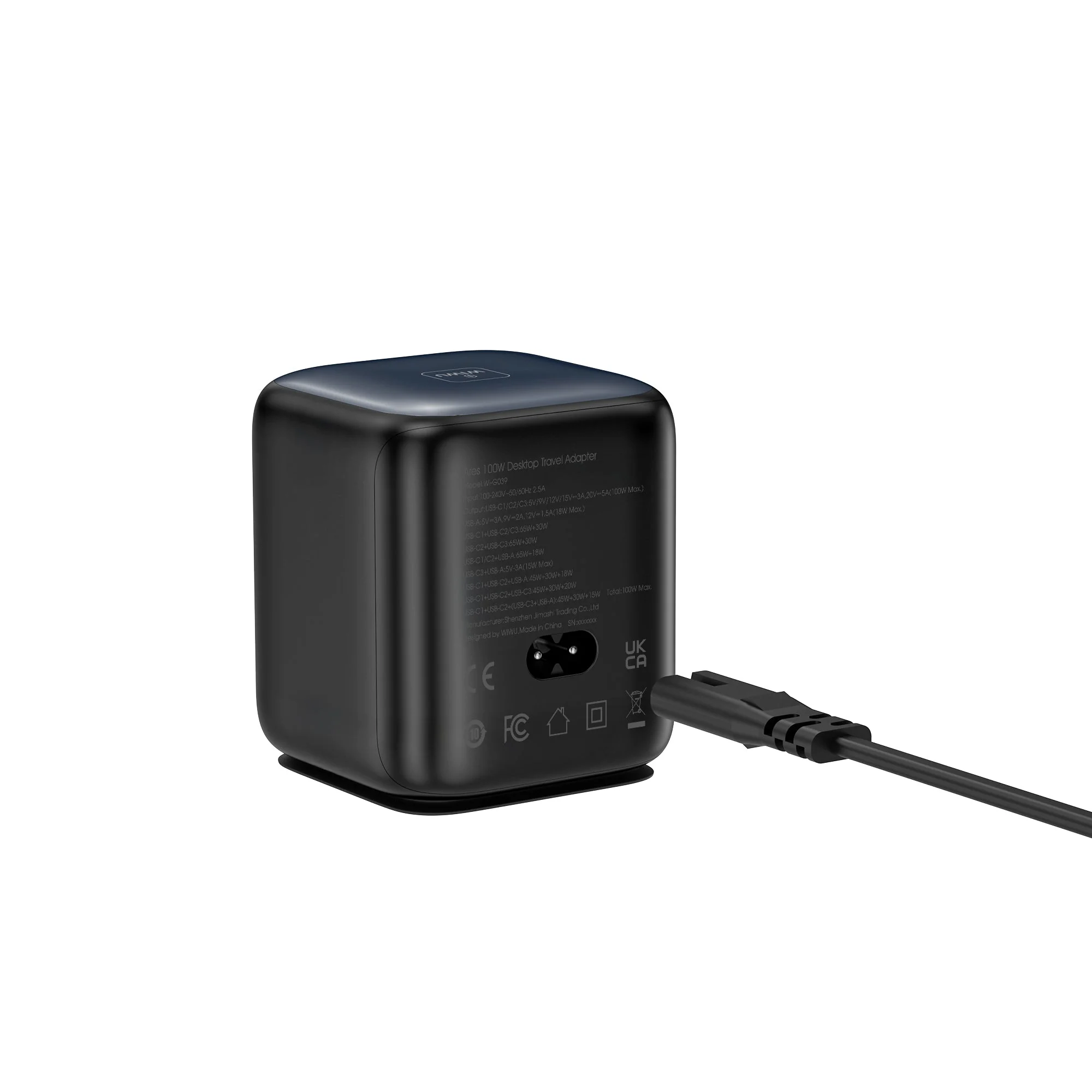 WIWU Wi-G039 EU Warrior 100W GaN Desktop Charger - Image 4