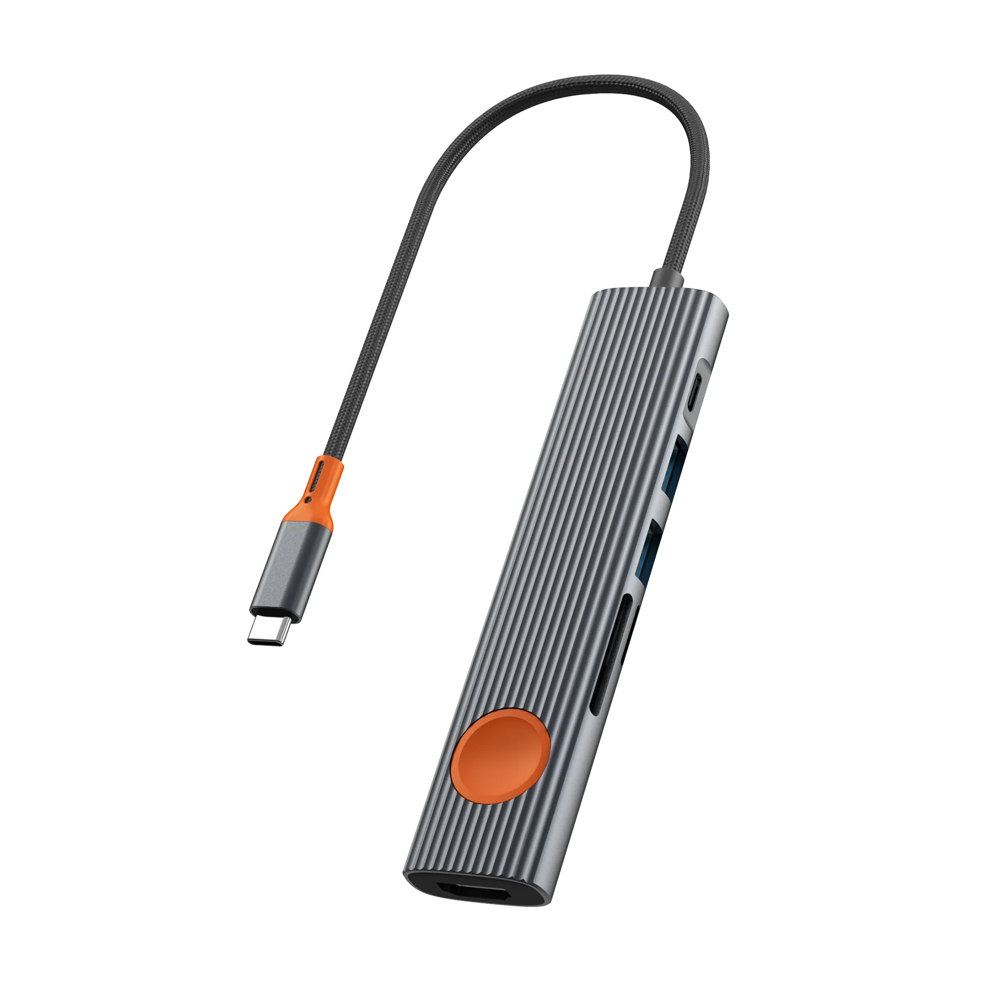 WIWU Wi-HB007 Travelling 7in1 USB-C Hub - Image 4