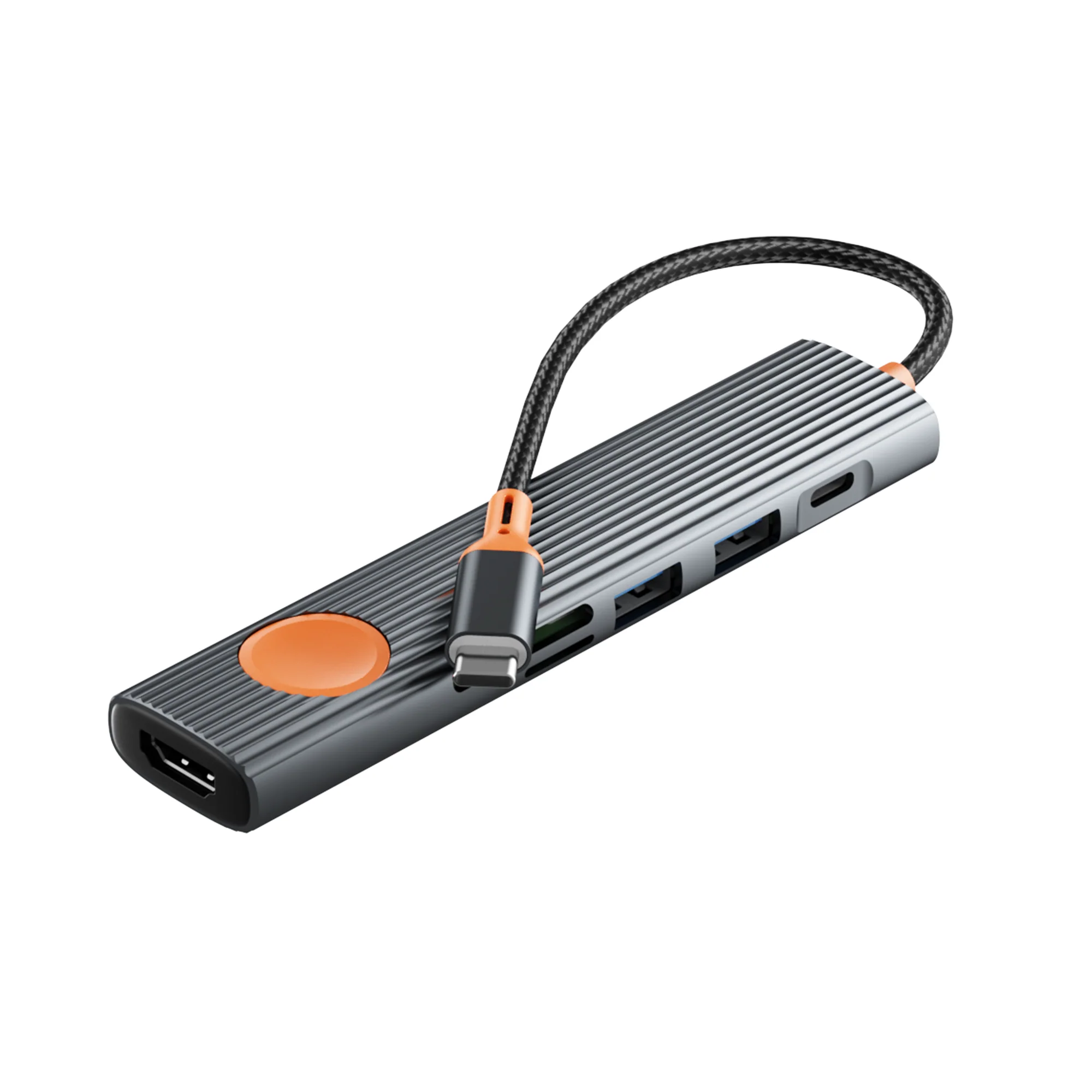 WIWU Wi-HB007 Travelling 7in1 USB-C Hub - Image 6