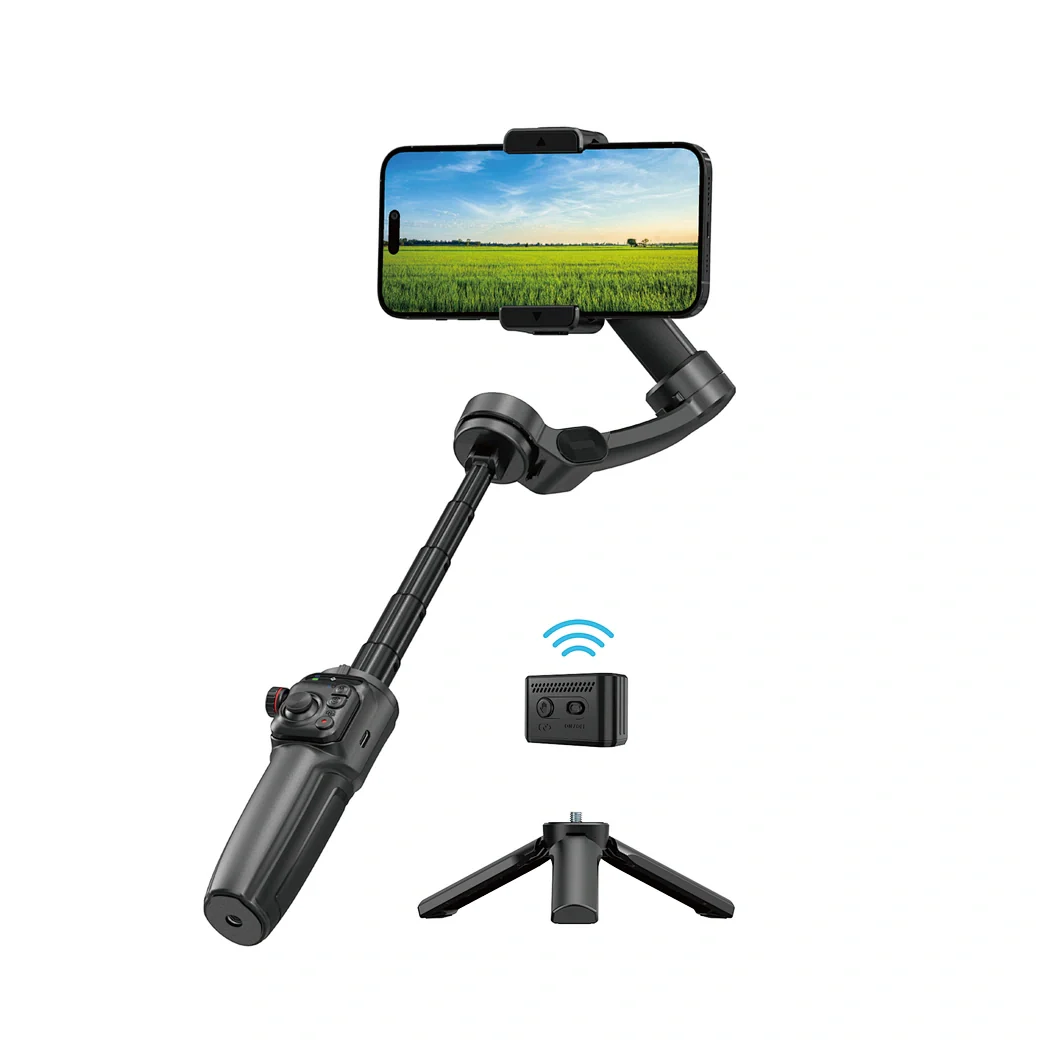 WIWU Wi-SE016 AI-Smart Tracking Gimbal PRO - Black - Image 6