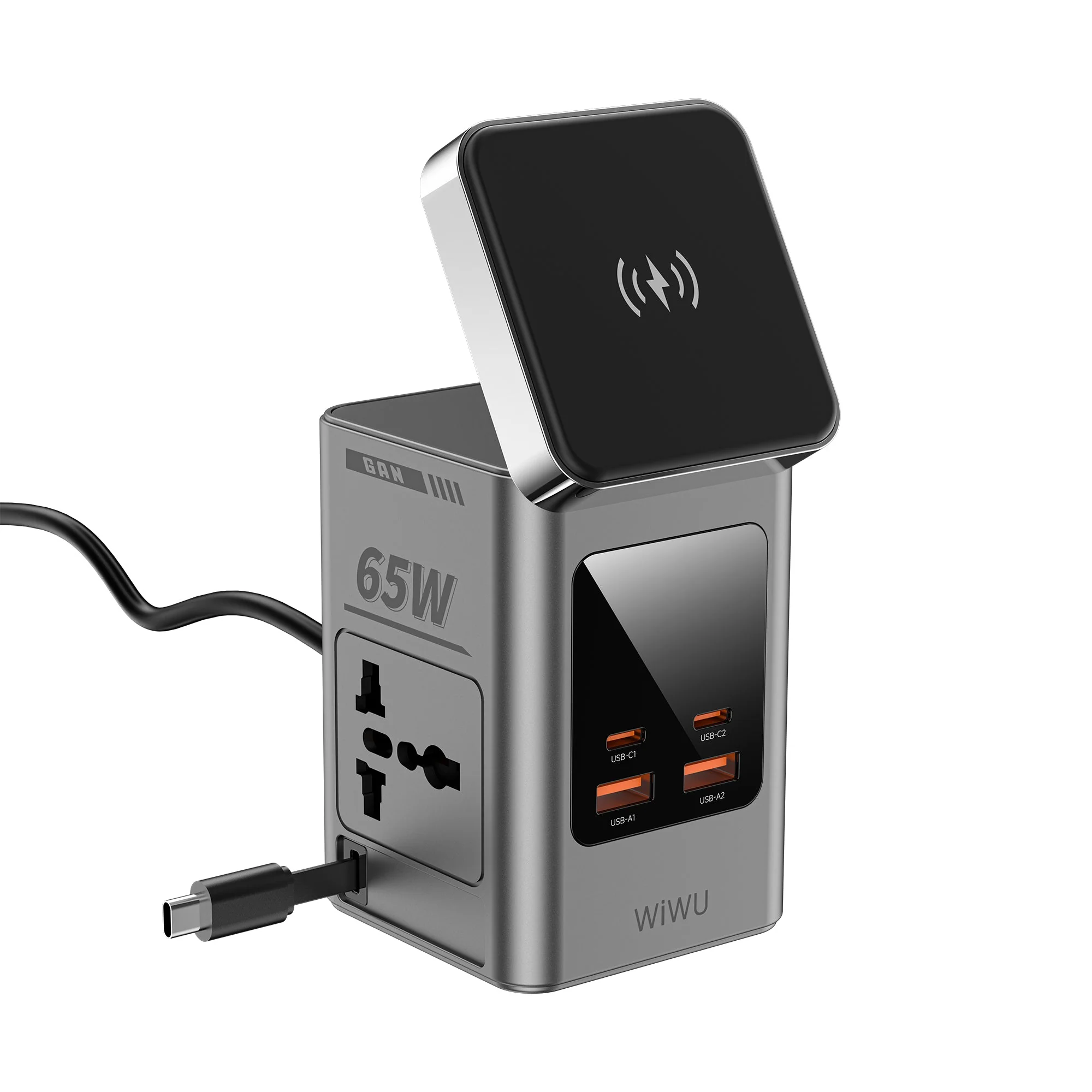 WIWU Wi-W040 8in1 Desktop Power Station  EU Plug
