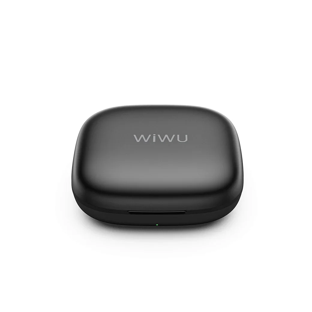 WIWU Wi-WM006 Duo Wireless Microphone AI Adaptive Noise Reduction - Black - Image 2