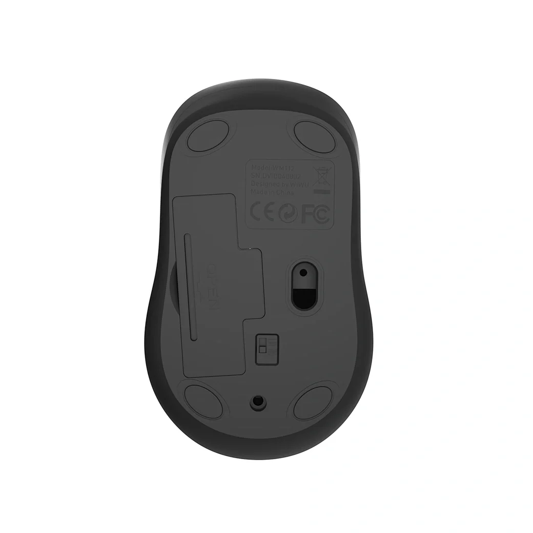 WIWU WM112 2.4G Wireless Mouse - Black - Image 4
