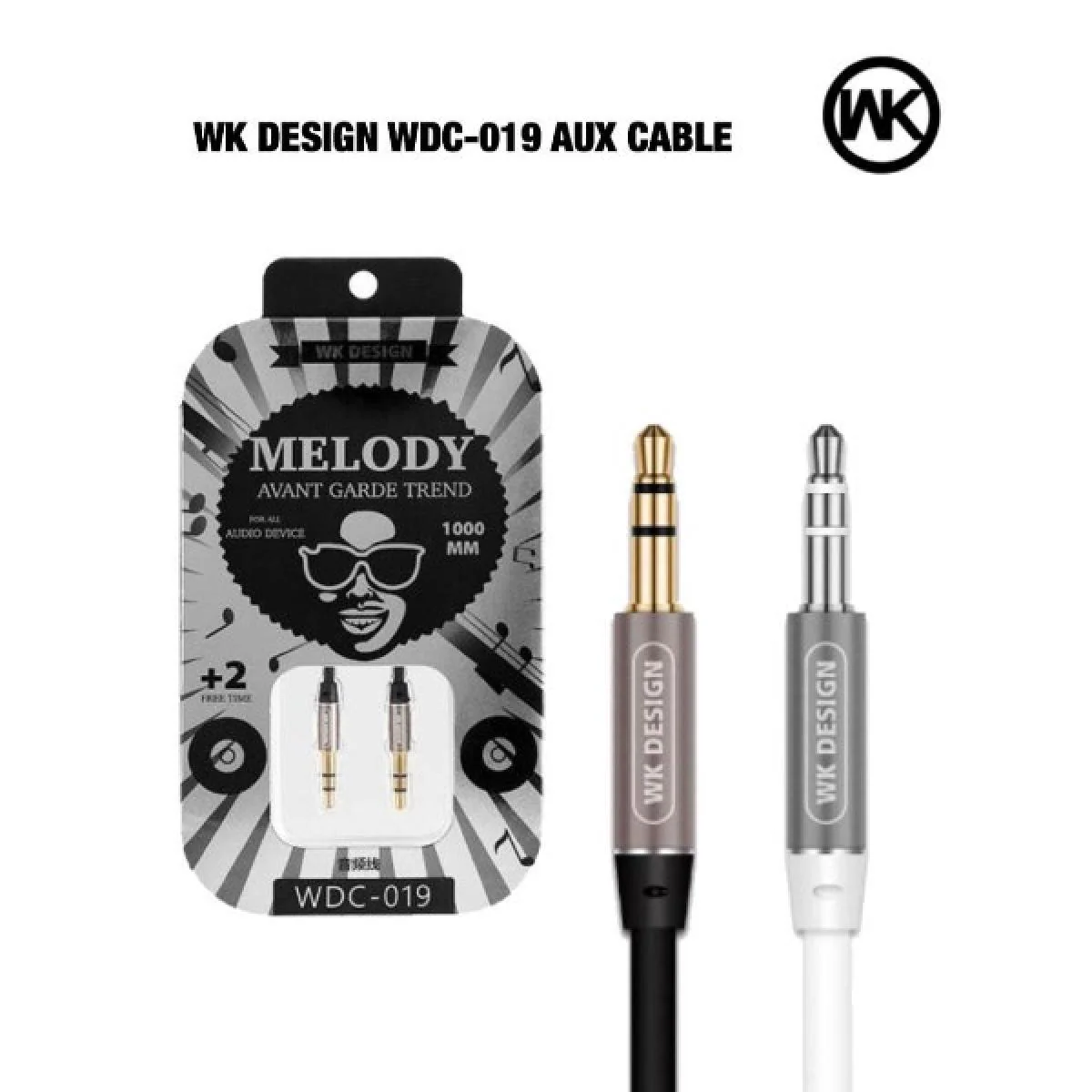 WK Design WDC-019 Melody Audio Aux Cable - Image 2