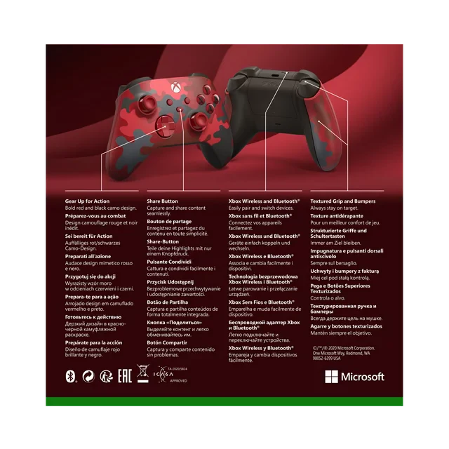 Xbox Series Wireless Controller Daystrike Camo Special Edition - Image 5