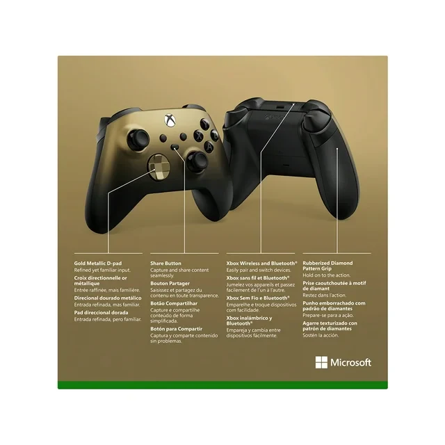 Xbox Series Wireless Controller – Gold Shadow - Image 5