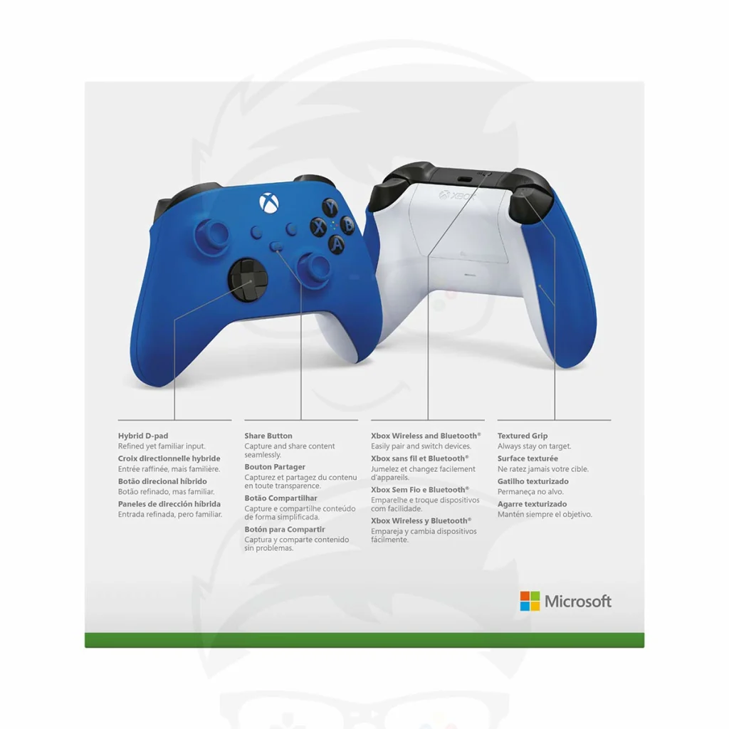 Xbox Series Wireless Controller – Shock Blue - Image 5