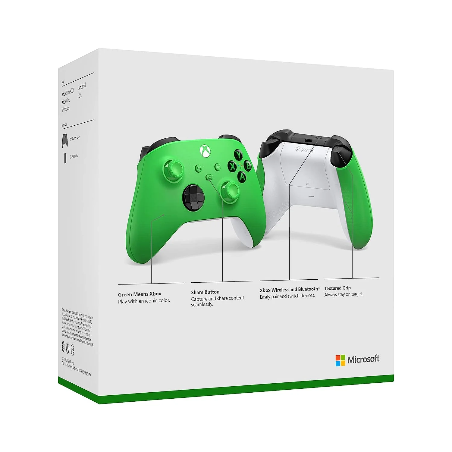 Microsoft Xbox Series X|S Wireless Controller - Velocity Green - Image 5