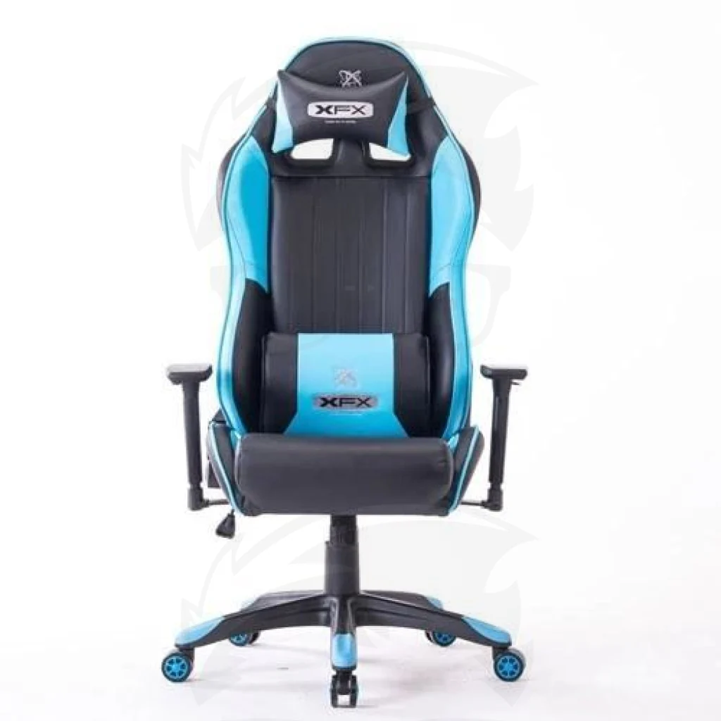 XFX GTR 400 (BLUE/WHITE) GAMING CHAIR - Image 2