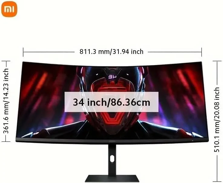 Xiaomi G34WQi 180Hz 1ms Curved Gaming Monitor - Image 4