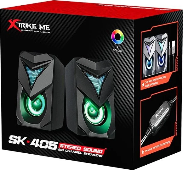 XTRIKE ME SK-405 SPEAKER BLACK - Image 2