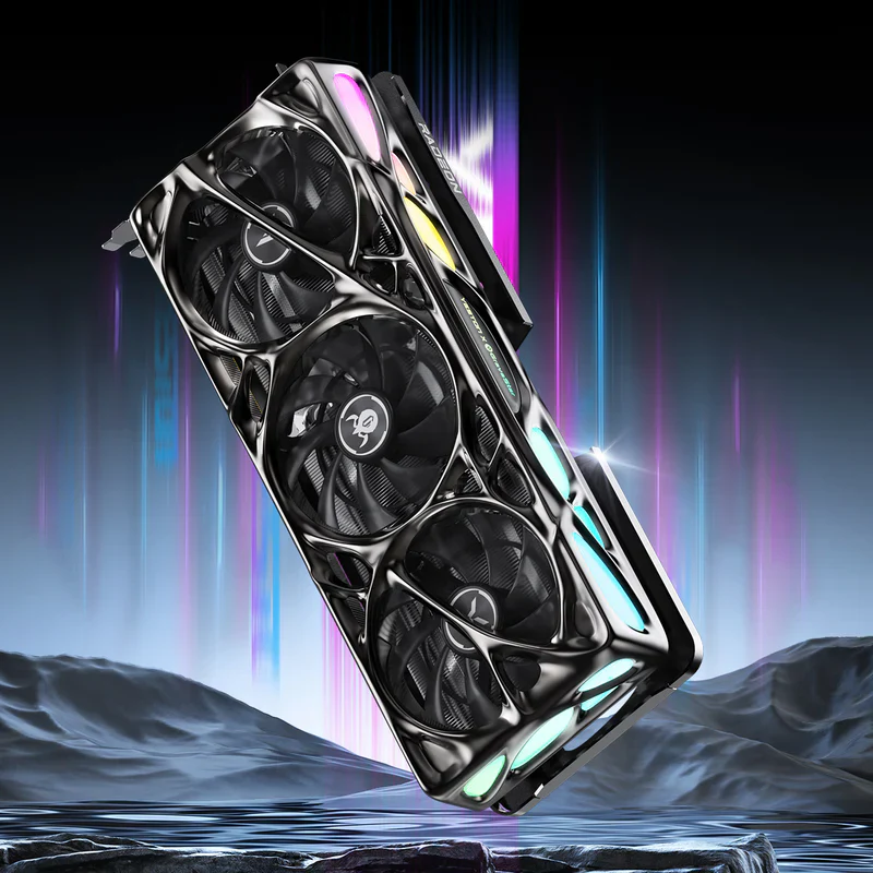 Yeston x GravaStar AMD RADEON RX 9070 XT 16G GDDR6 Mercury Nova OC - Image 3