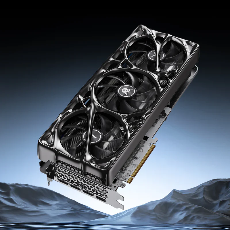 Yeston x GravaStar AMD RADEON RX 9070 XT 16G GDDR6 Mercury Nova OC - Image 4